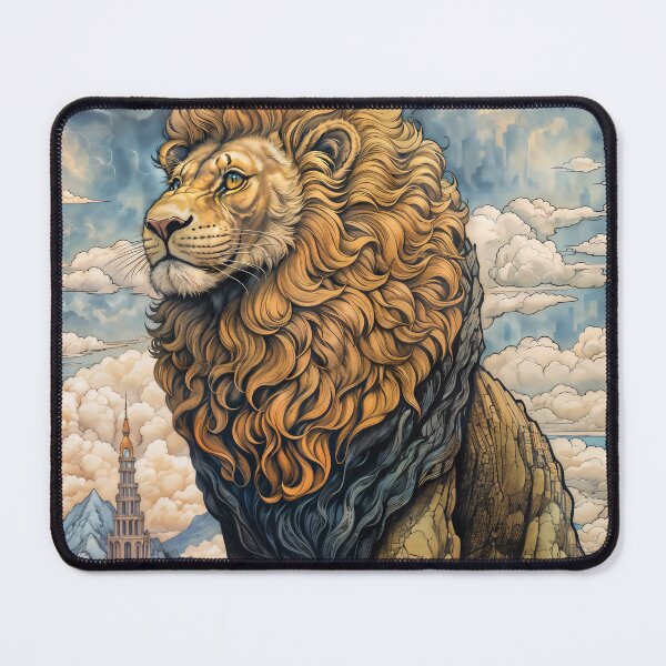 Item preview, Fantastical Lion designed and sold by berubettoart.