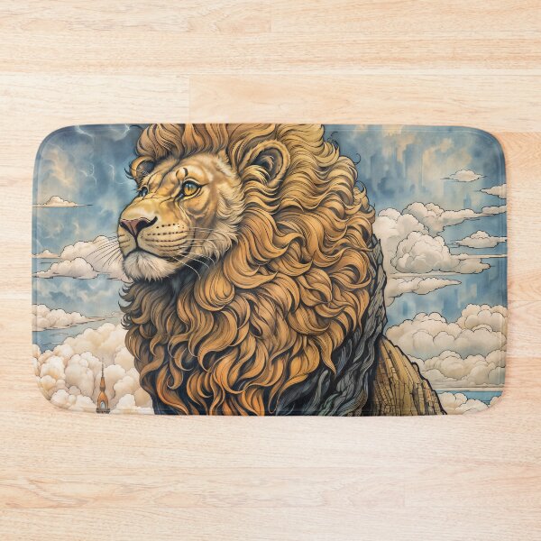 Item preview, Fantastical Lion designed and sold by berubettoart.