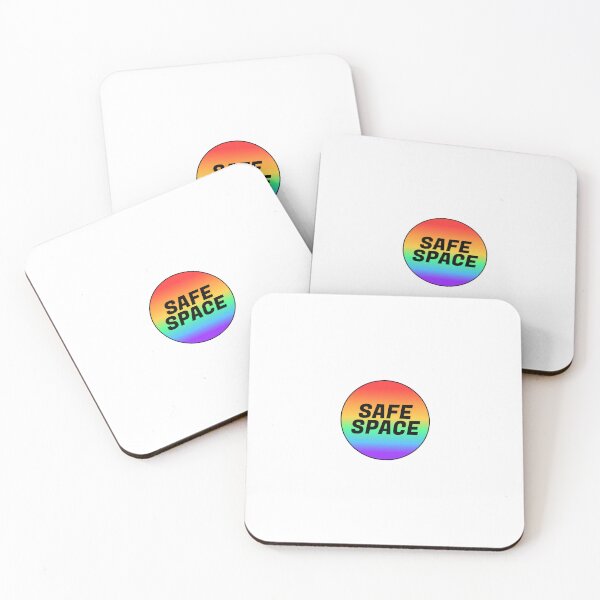 Item preview, LGBT safe space - pride month rainbow - Gay Ally designed and sold by Inspirationmotivation.