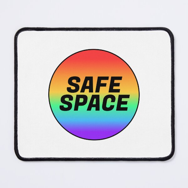 Item preview, LGBT safe space - pride month rainbow - Gay Ally designed and sold by Inspirationmotivation.