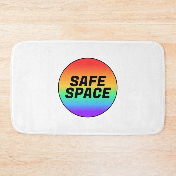 Item preview, LGBT safe space - pride month rainbow - Gay Ally designed and sold by Inspirationmotivation.