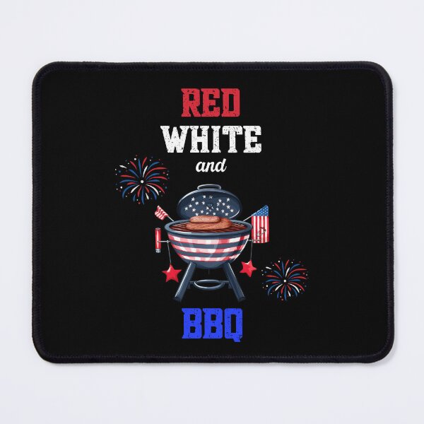 Item preview, Red White and BBQ Funny 4th of July Celebration Party Fireworks designed and sold by lesvalises.