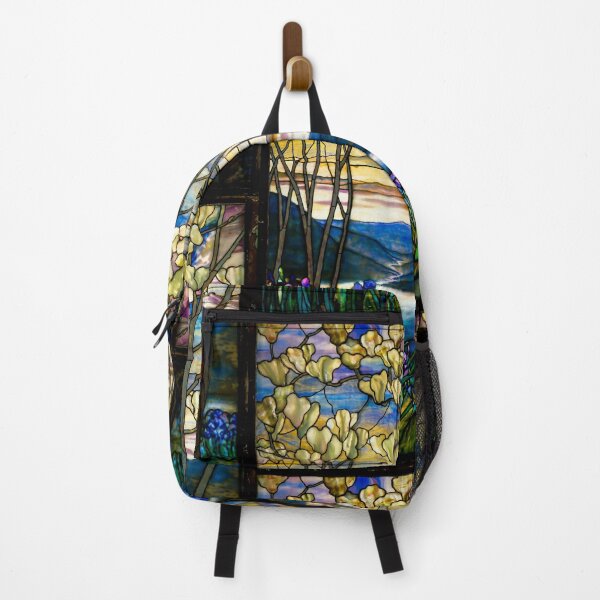 Item preview, Mountain Scene in Stained Glass designed and sold by Shouting Hummingbird.