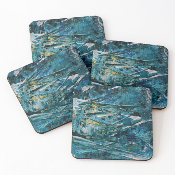 Item preview, Happy abstract green stone designed and sold by HappyHouse7.