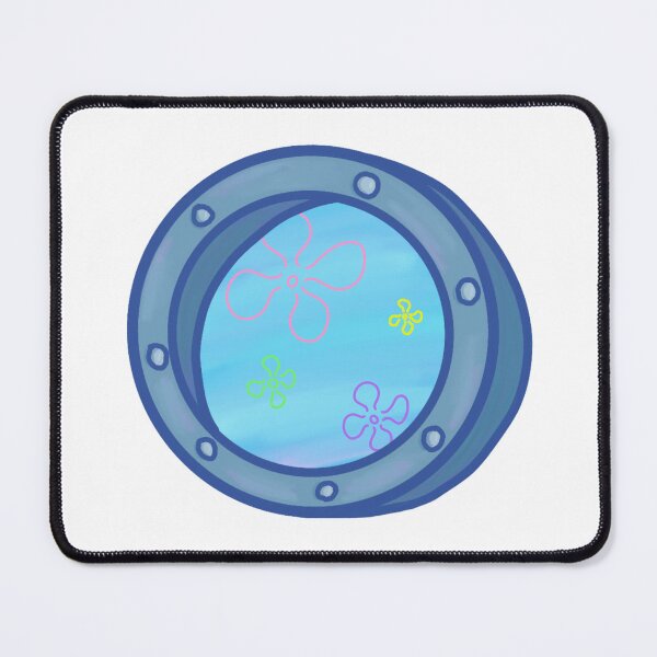 Item preview, bajo el agua ojo de buey ventana cielo flores designed and sold by BuzzGeeArt.