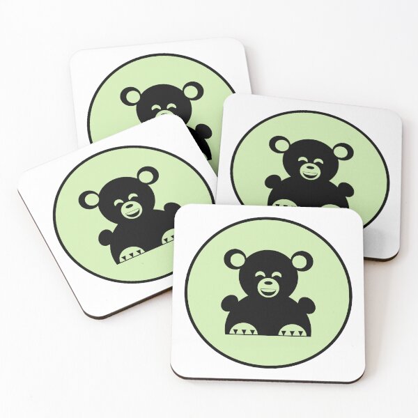 Item preview, Smiling bear designed and sold by PopofPrints.