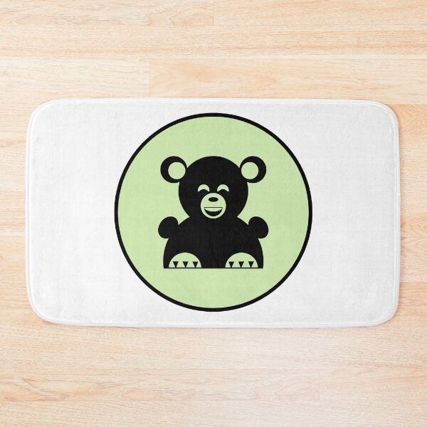 Item preview, Smiling bear designed and sold by PopofPrints.