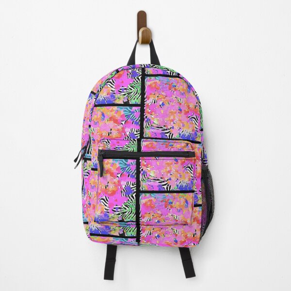 Item preview, Tropical zebra floral  designed and sold by Susan Gallup.