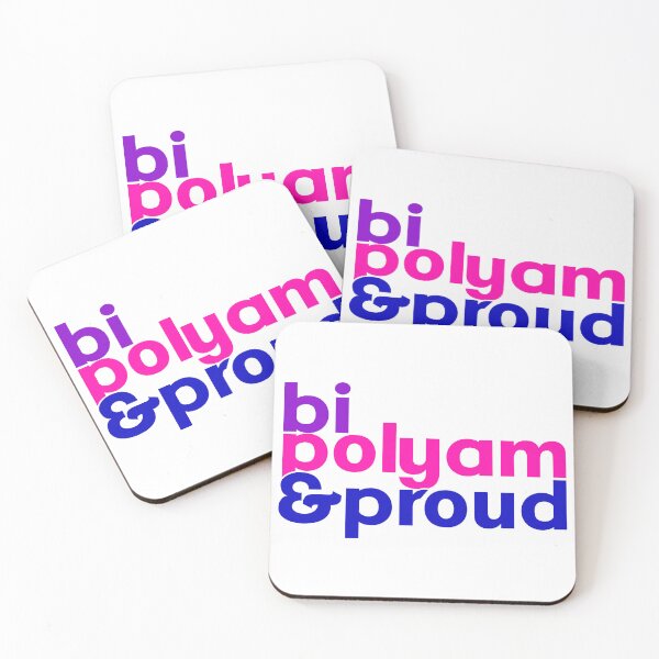 Item preview, Bi, Polyam & Proud designed and sold by Mischief & Mythos.