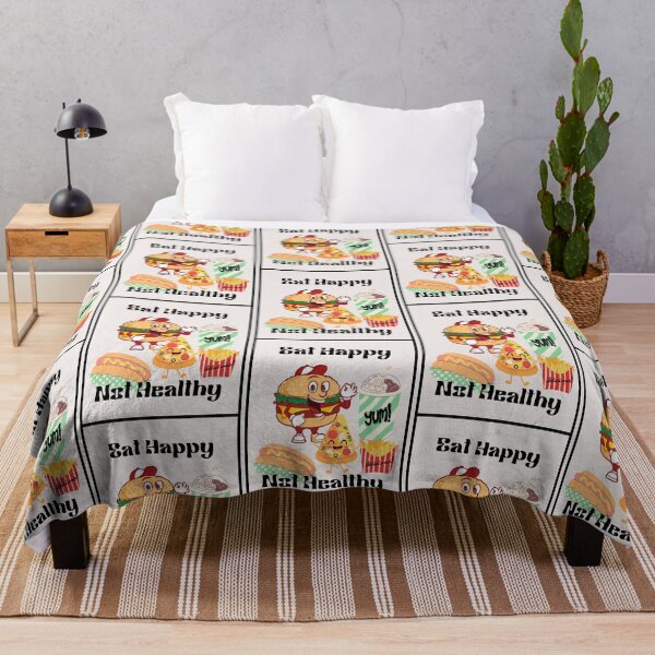 Item preview, Eat Happy Not Healthy designed and sold by Nathanfulks551.