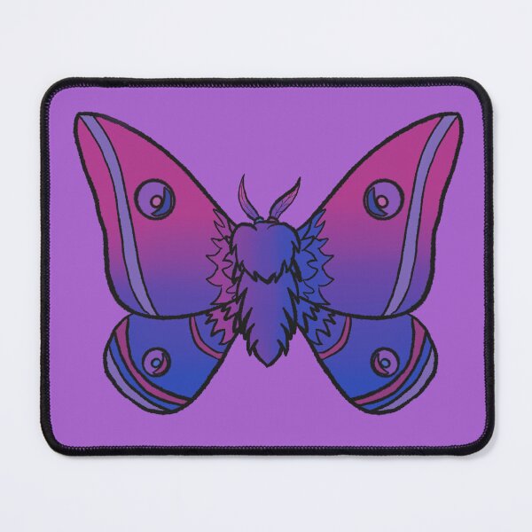Item preview, Bisexual Pride Moth designed and sold by Cypher Pierce.
