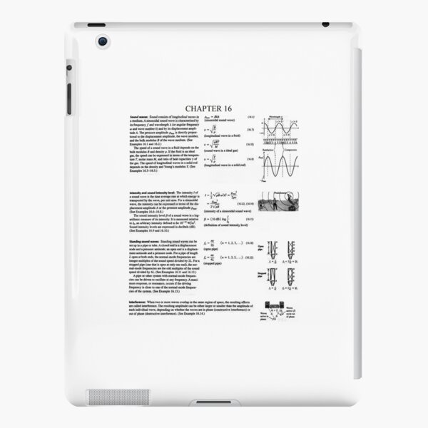 Physics iPad Snap Case