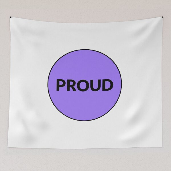 Item preview, PROUD - LGBT PRIDE designed and sold by Inspirationmotivation.