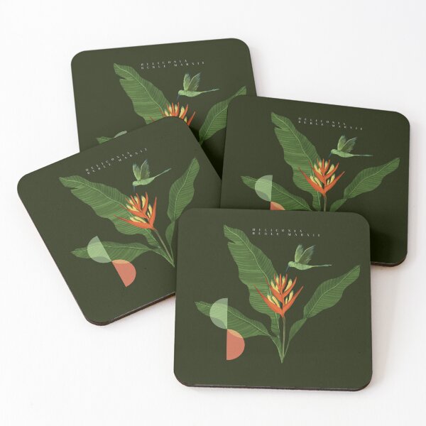Item preview, Heliconia tropical plant  - Botany Black friday designed and sold by Ilustropical.