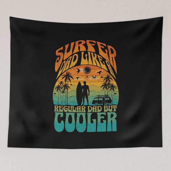 Item preview, Surfer Dad Like A Regular Dad But Cooler designed and sold by Affyboss6.