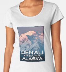 Denali National Park, Alaska Women's Premium T-Shirt