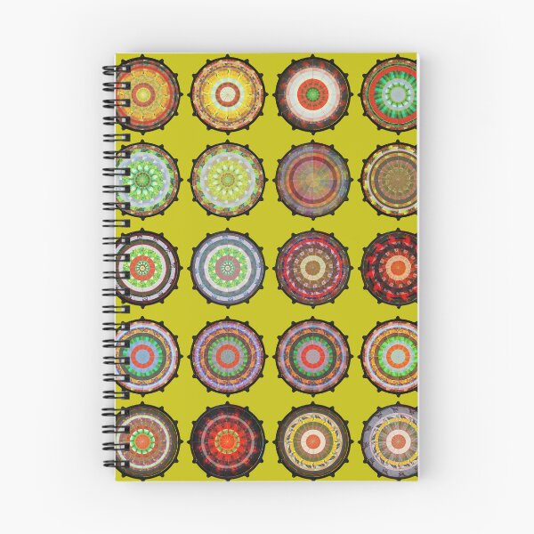 Item preview, Astro Chart Gemstone Mandalas (yellow) designed and sold by croweykid.