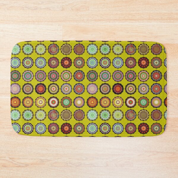 Item preview, Astro Chart Gemstone Mandalas (yellow) designed and sold by croweykid.