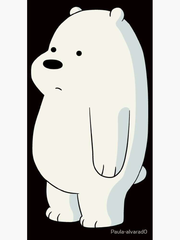 Gorro Sudadera Polar Escandalosos Póster Con La Obra «oso Polar De