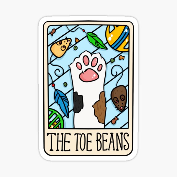 The Taco Tarot Card Sticker - Spiral Circle