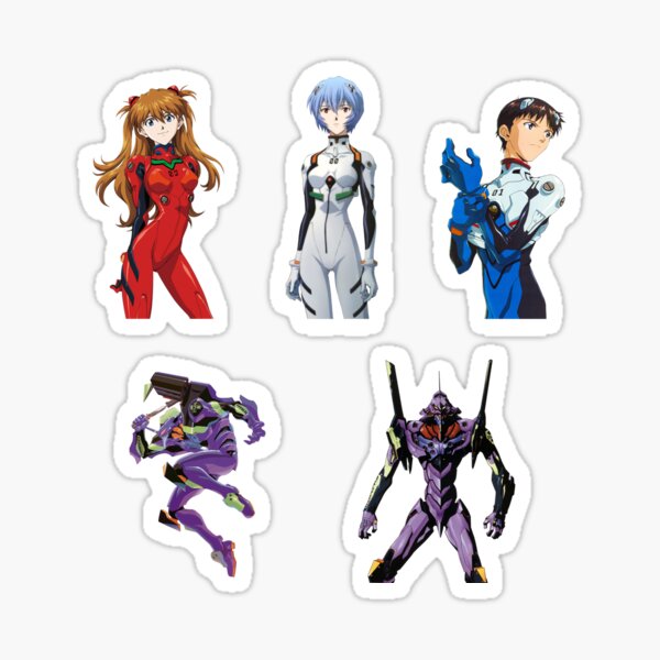 Vista previa del artículo con la obra «Paquete Neon Genesis Evangelion», diseñado y vendido por TeesStorefront.