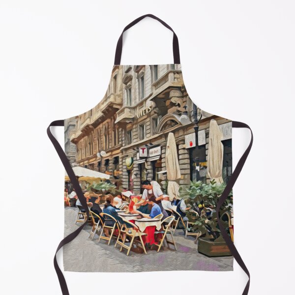 Item preview, MILANO OUTSIDE RESTAURANTS designed and sold by ArtbyRolleen.