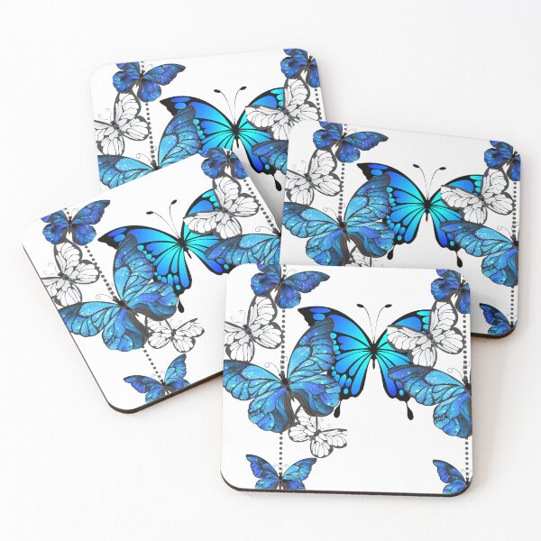Item preview,  Lue butterflies  designed and sold by creatVE.