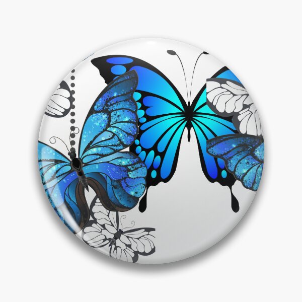 Item preview,  Lue butterflies  designed and sold by creatVE.