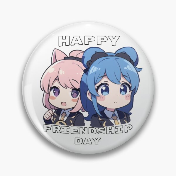 Artikelvorschau, Alles Gute zum Tag der Freundschaft, Chibis entworfen und verkauft von DasaiArt.