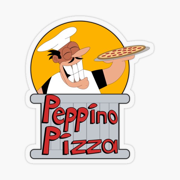 Pizza tower Peppino Sticker for Sale by InlandWaterways