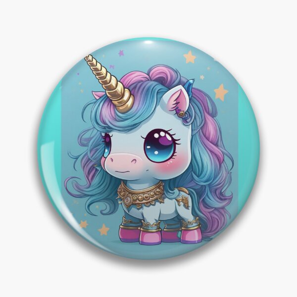 Item preview, Enchanting Chibi Fantasy Unicorn designed and sold by Angelle55.