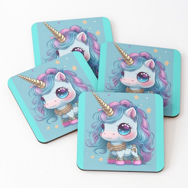 Item preview, Enchanting Chibi Fantasy Unicorn designed and sold by Angelle55.