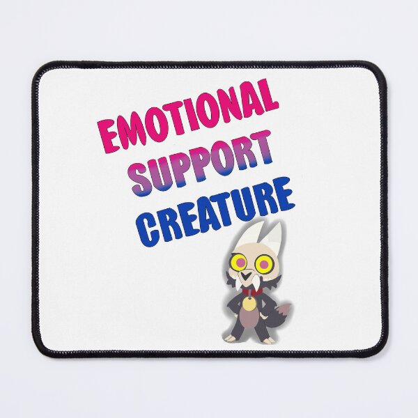 Item preview, Emotional support creature bi designed and sold by MagicRabbit Designs.