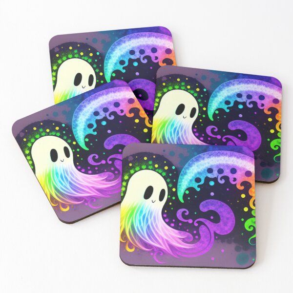 Item preview, Cute Colorful Ghost designed and sold by Astro-Duck.