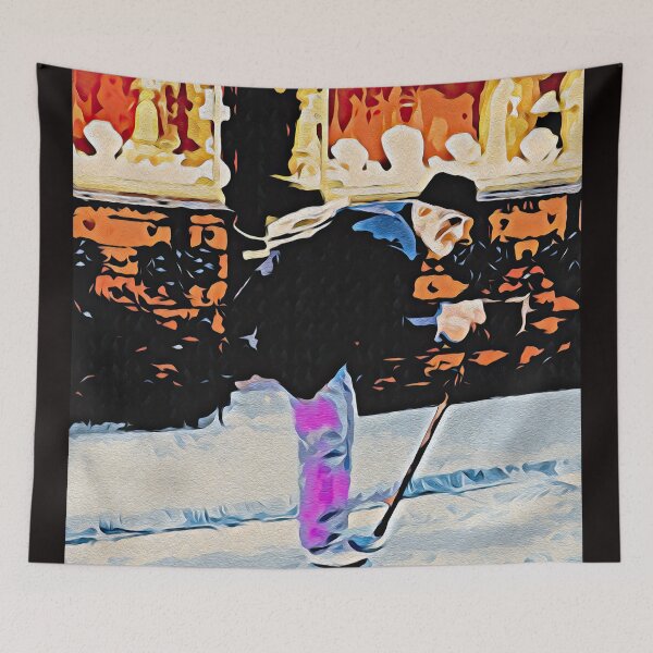 Item preview, OLD MAN ON PONTE VECCHIO designed and sold by ArtbyRolleen.