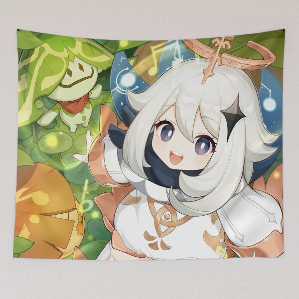 Item preview, Genshin Impact - Paimon Official Birthday Artwork 2023 designed and sold by Krimsy.