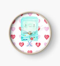 BMO Valentine love Clock