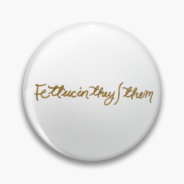 Item preview, Fettuccine Pronouns - They/Them designed and sold by StPaulsPaperCo.