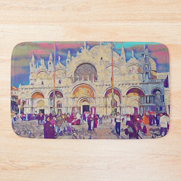 Item preview, PIGEONS AT SAN MARCOS SQUARE designed and sold by ArtbyRolleen.