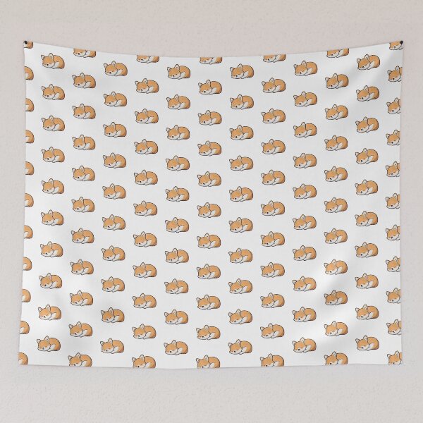 Item preview, Kawaii Corgi Sleeping designed and sold by Sticky Stash.