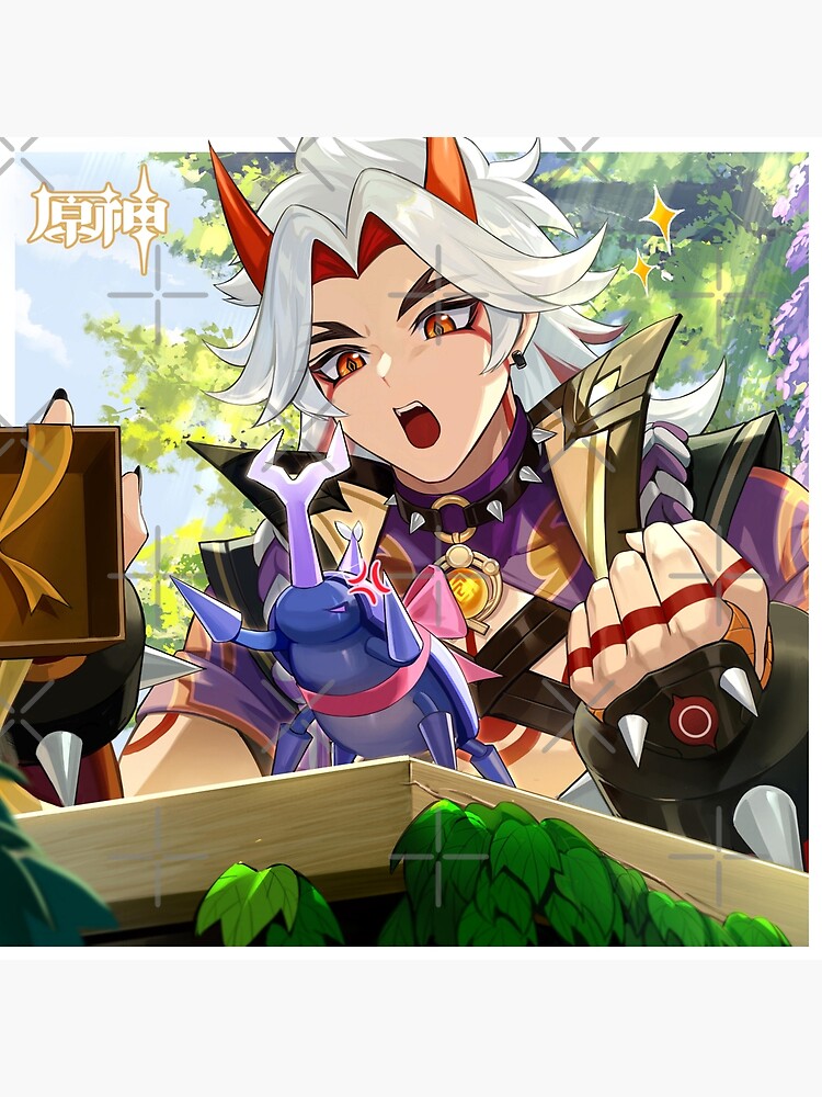Genshin Impact - Itto Official Birthday Artwork 2023