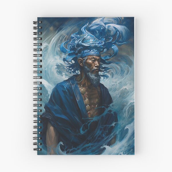 Item preview, Japanese Fantasy Warrior: Master of the Ocean designed and sold by david-schaefer.