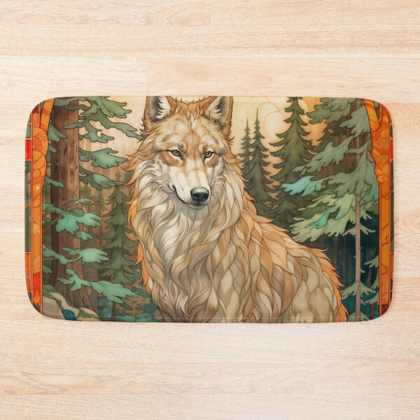 Item preview, Forest Wolf designed and sold by berubettoart.