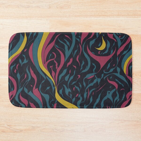 Item preview, Modern Abstract Pattern Blue, Yellow, Red designed and sold by DesignCentrum.