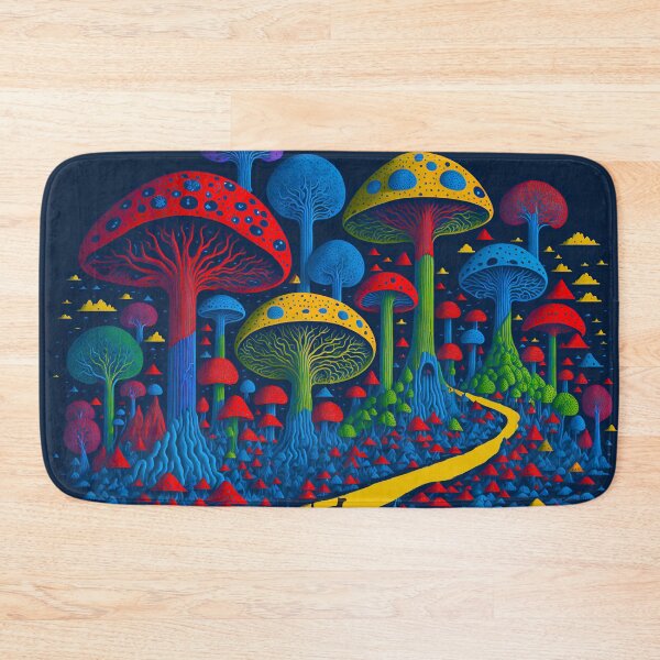 Item preview, Colorful trippy art cat Sticker designed and sold by ZenStickConcept.