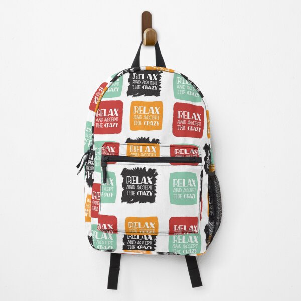 Item preview, "Relax and Accept the Crazy" Motivational Gifts| Inspirational |Fun designed and sold by IAmWomanstore.