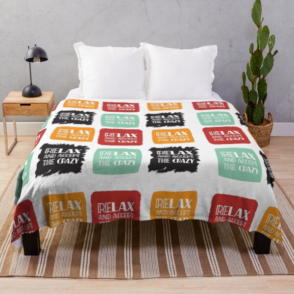 Item preview, "Relax and Accept the Crazy"  Motivational Gifts| Inspirational |Fun designed and sold by IAmWomanstore.