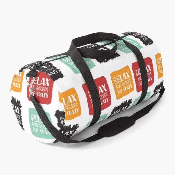 Item preview, "Relax and Accept the Crazy" Motivational Gifts| Inspirational |Fun designed and sold by IAmWomanstore.
