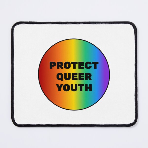 Item preview, Protect Queer Youth LGBT pride rainbow designed and sold by Inspirationmotivation.