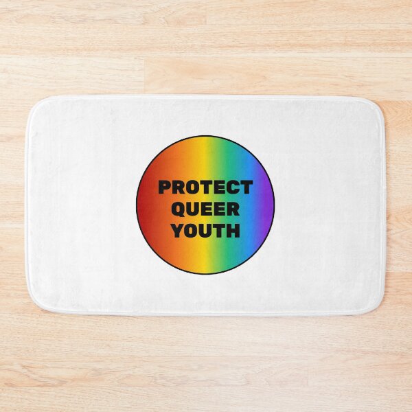 Item preview, Protect Queer Youth LGBT pride rainbow designed and sold by Inspirationmotivation.